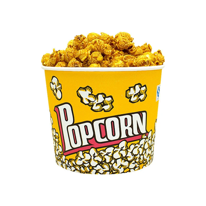 Disposable Compostable Pink Plastic Papers Chicken Container Package Popcorn Box Bucket