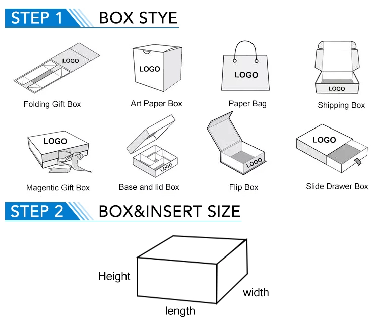 Eco Friendly Recycled Square Custom Folding Packaging Clothing Cosmetic Gift Paper Box with Clear PVC Window Black Ribbon